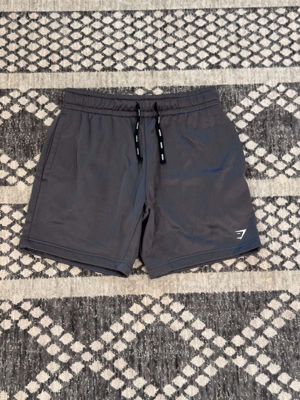 Gymshark Training Shorts Dark Gray Fleece Athletic Workout